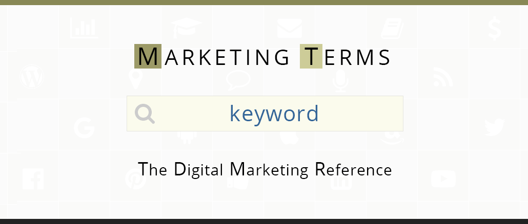 What Is A Keyword Definition Information