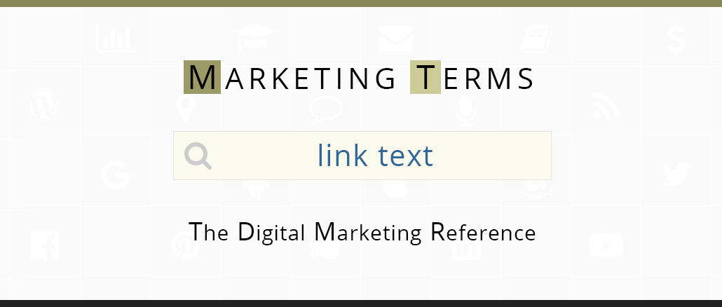 What Is Link Text Example